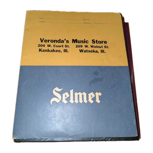 Vintage selmer music - music, w/